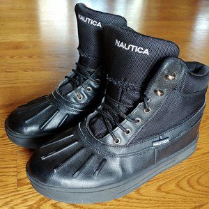 Nautica Men's Waterproof Duck Boots 10